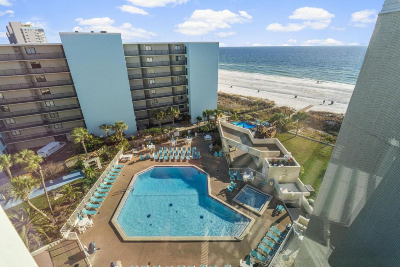 Seas The Day - Top Of The Gulf 320 - Beach Front Resort - Free Beach Chair Service Panama City Beach Exterior foto